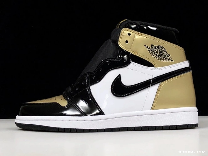Rep Jordan 861428-007 Glod Air Retro Toe 1 High 0811
